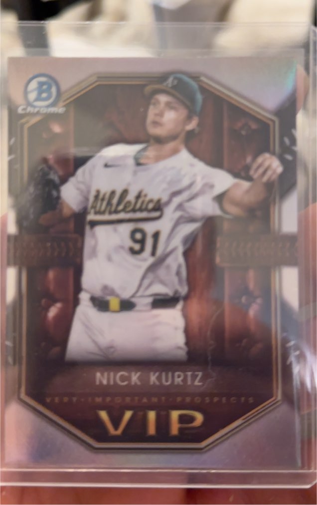 2025 Bowman Chrome #VIP-2 Nick Kurtz — front