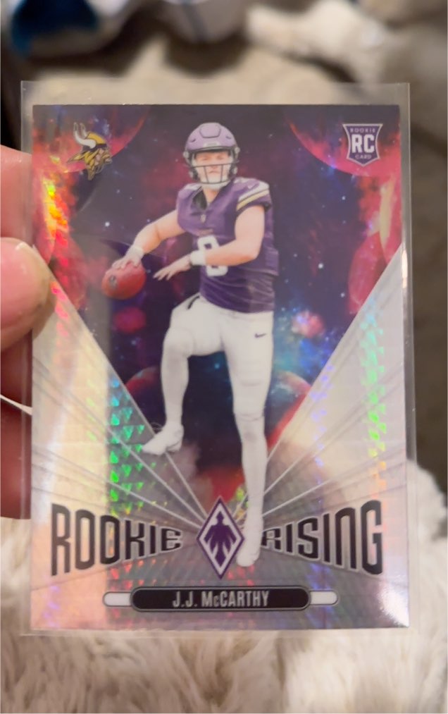 2024 Panini Phoenix #RR-JMY J.J. McCarthy Rookie Rising — front