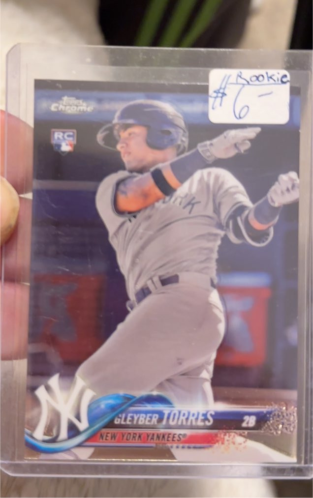 2018 Topps Chrome #31 Gleyber Torres — front