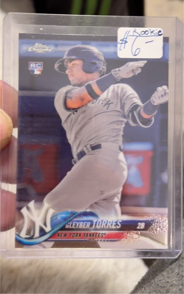 2018 Topps Chrome #31 Gleyber Torres — front