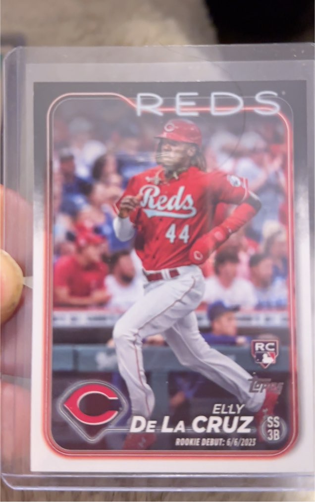 2024 Topps Update #US350 Elly De La Cruz — front