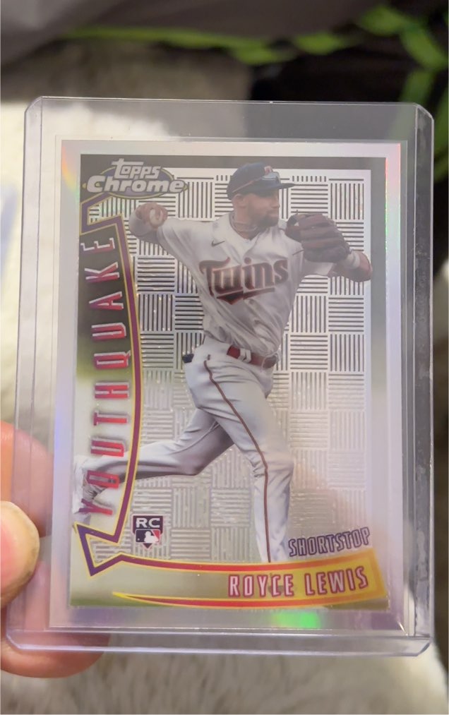 2022 Topps Chrome Sonic 1996 Youthquake #YQ-24 Royce Lewis — front