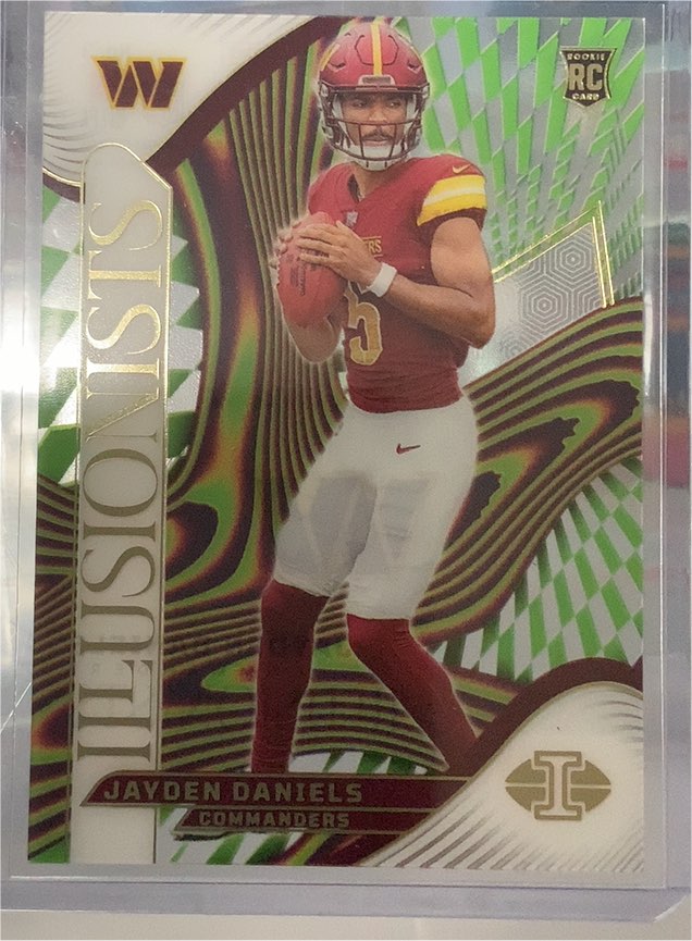 2024 Panini Illusions Illusionists #3 Jayden Daniels — front
