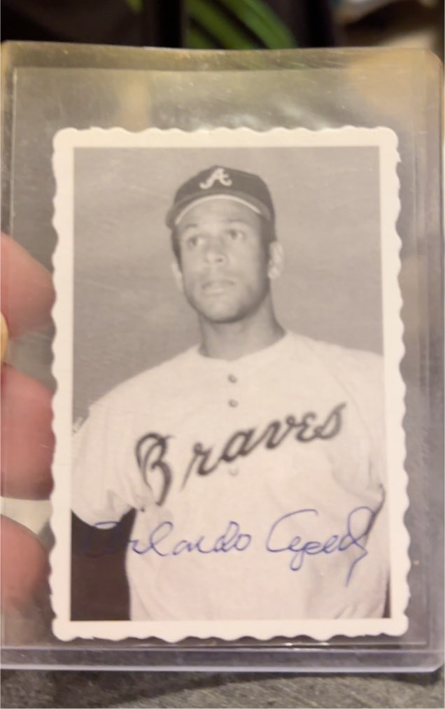 2012 Topps Archives Deckle Edge #10 Orlando Cepeda — front
