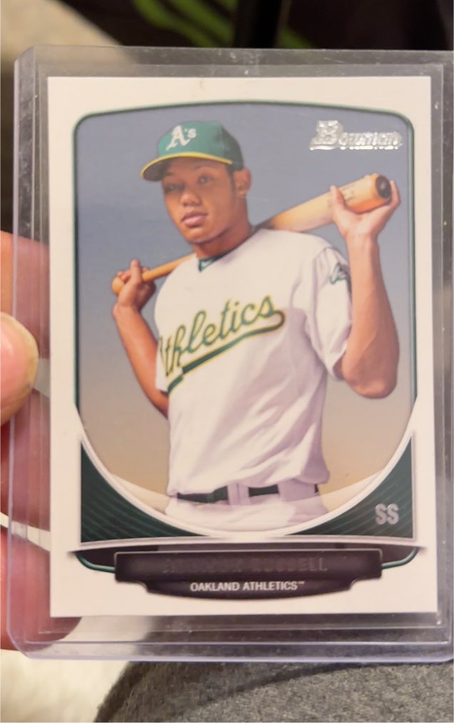 2013 Bowman #TP-25 Addison Russell — front