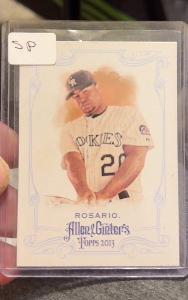 2013 Topps Allen & Ginter #312 Wilin Rosario — front