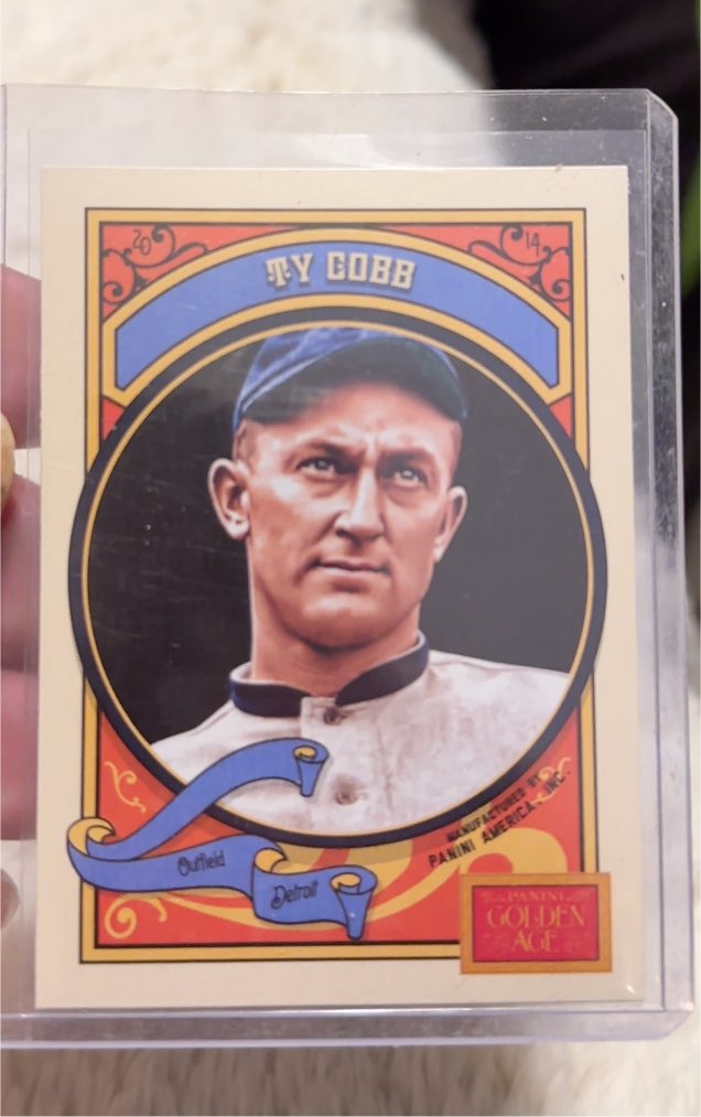 2014 Panini Golden Age #22 Ty Cobb — front