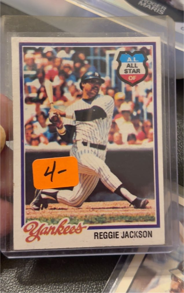 1978 Topps #200 Reggie Jackson — front