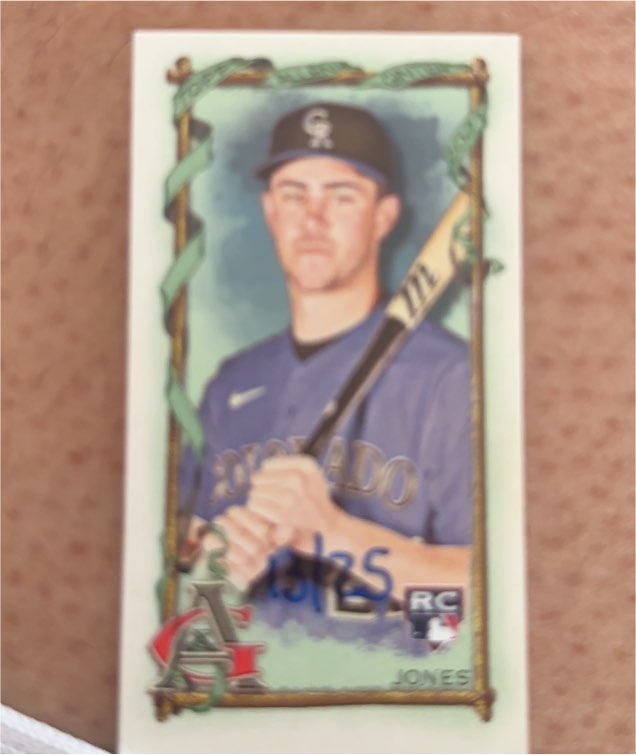 2023 Topps Allen & Ginter #61 Nolan Jones — front