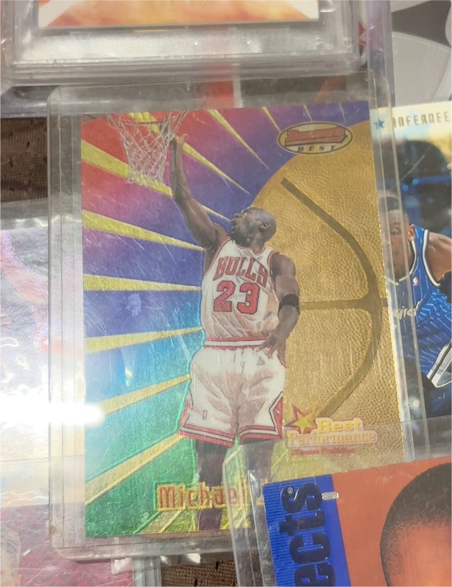 1997-98 Bowman's Best #96 Michael Jordan — front