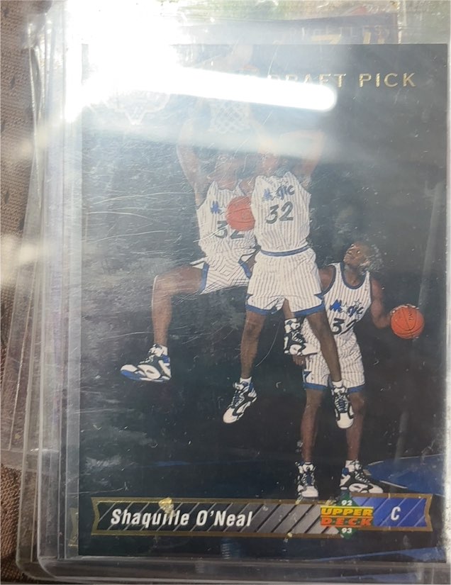 1992-93 Upper Deck #1b Shaquille O'Neal Rookie Card — front