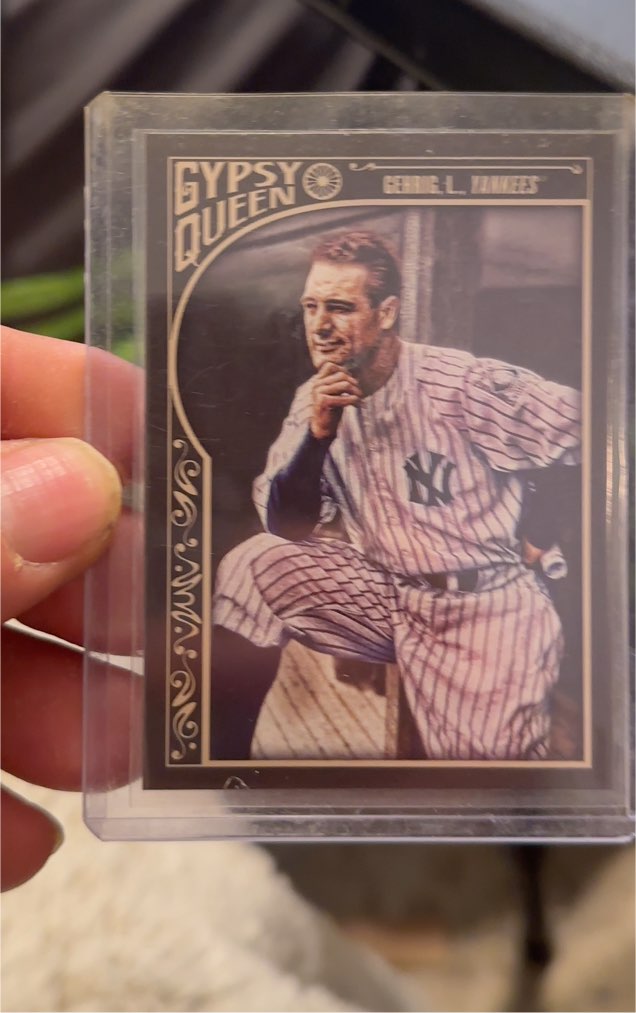 2015 Topps Gypsy Queen #39 Lou Gehrig — front