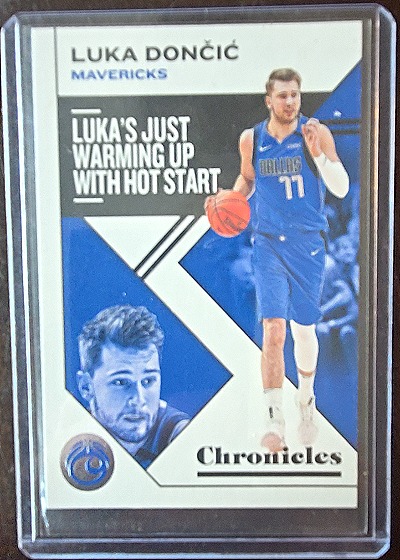 2019-20 Panini Chronicles #15 Luka Dončić — front