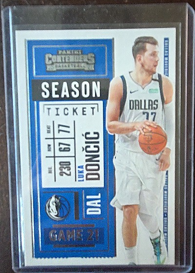 2020-21 Panini Contenders #85 Luka Doncic — front