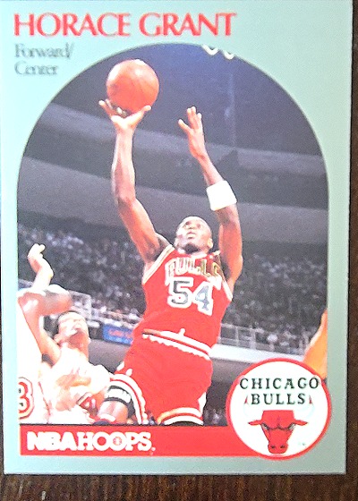 1990-91 NBA Hoops #63 Horace Grant — front