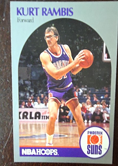 1990 Hoops #241 Kurt Rambis Phoenix Suns — front
