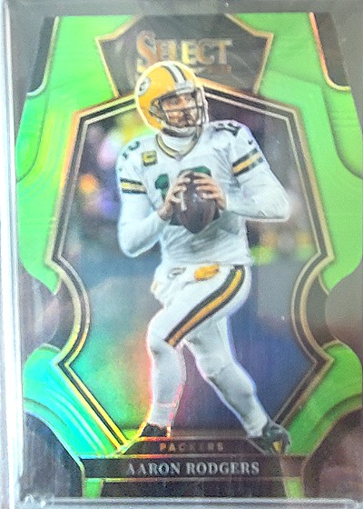 2022 Panini Select Premier Level #136 Aaron Rodgers — front
