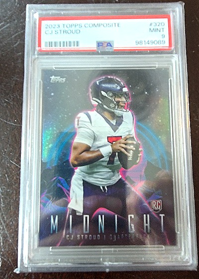 2023 Topps Composite #320 C.J. Stroud Midnight Rookie — front