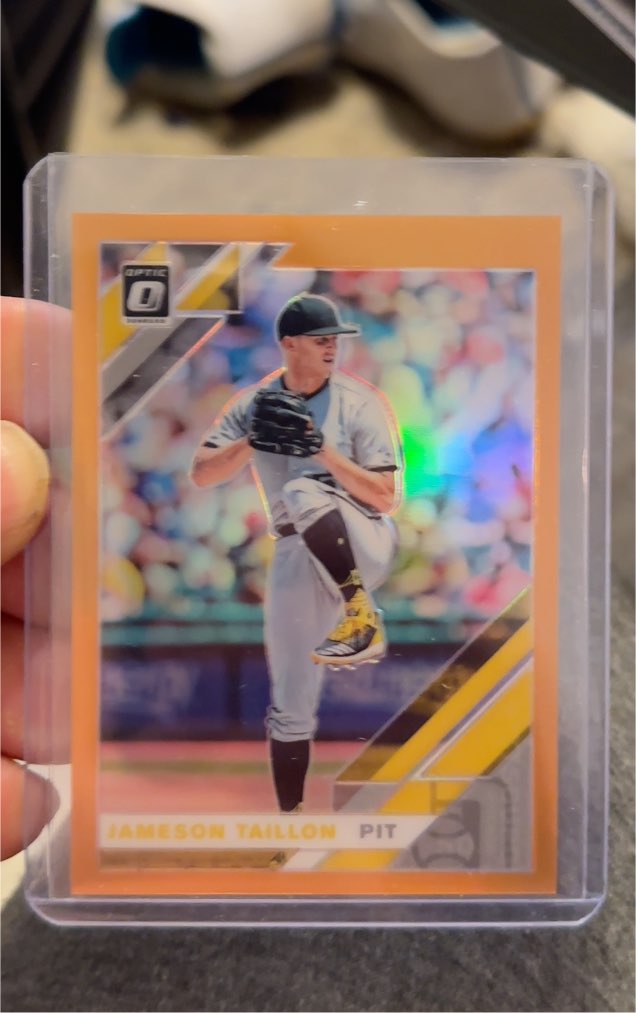 2019 Donruss Optic #188 Jameson Taillon — front