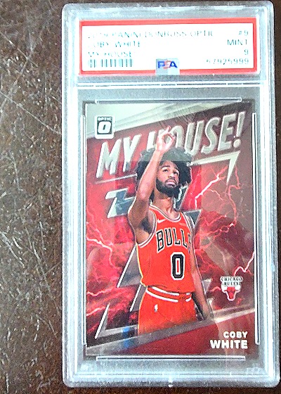 2019 Panini Donruss Optic #9 Coby White My House! — front