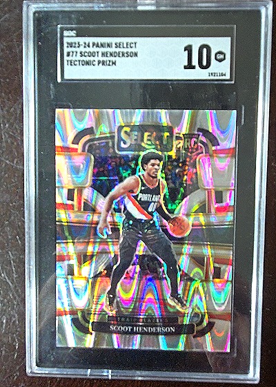 2023-24 Panini Select #77 Scoot Henderson — front