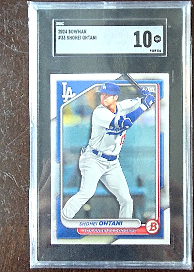 2024 Bowman #33 Shohei Ohtani — front