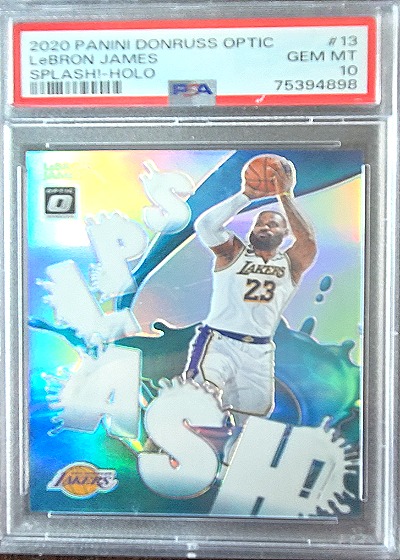 2020 Panini Donruss Optic #13 LeBron James — front