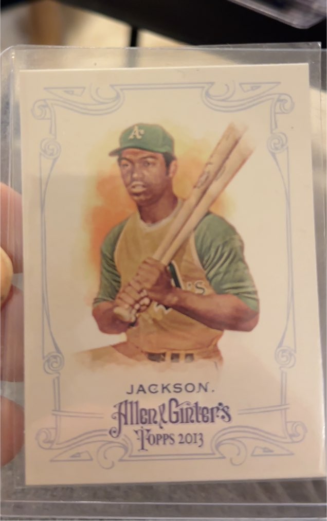 2013 Topps Allen & Ginter #150 Reggie Jackson — front