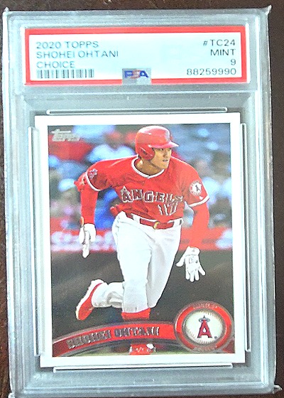 2020 Topps #TC24 Shohei Ohtani — front