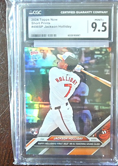 2024 Topps Now Short Prints #SP Jackson Holliday — front