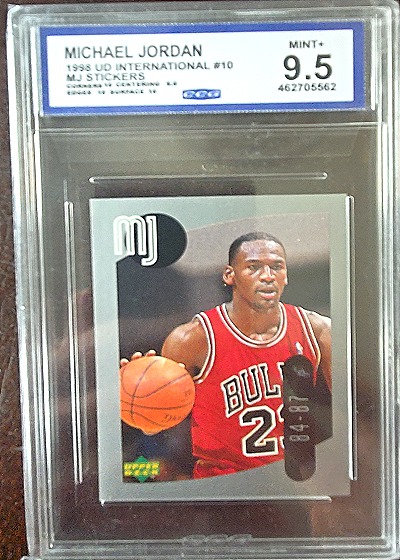 1998 Upper Deck International #10 Michael Jordan — front