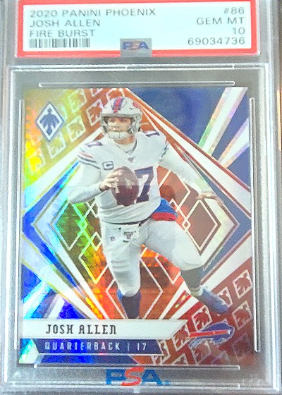 2020 Panini Phoenix #86 Josh Allen — front