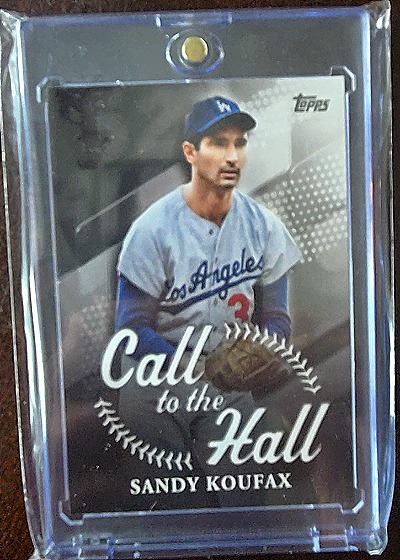 2025 Topps Series 1 #CTH-13 Sandy Koufax — front