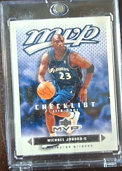 2003-04 Upper Deck MVP #200 Michael Jordan Checklist — front