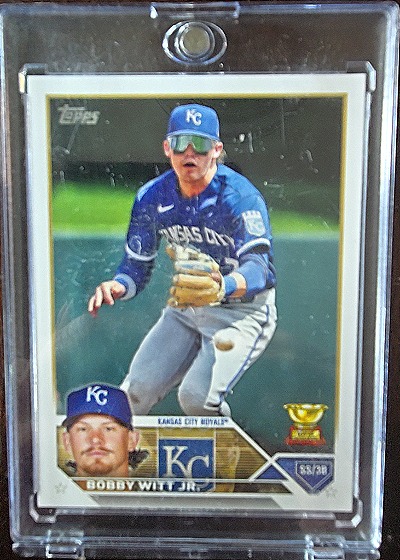 2023 Topps Series 1 #7 Bobby Witt Jr. — front