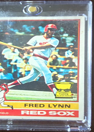 1976 Topps #50 Fred Lynn — front