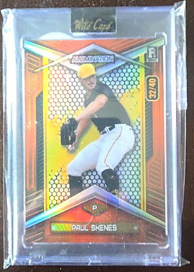 2024 Wild Card Alumination #2/40 Paul Skenes — front