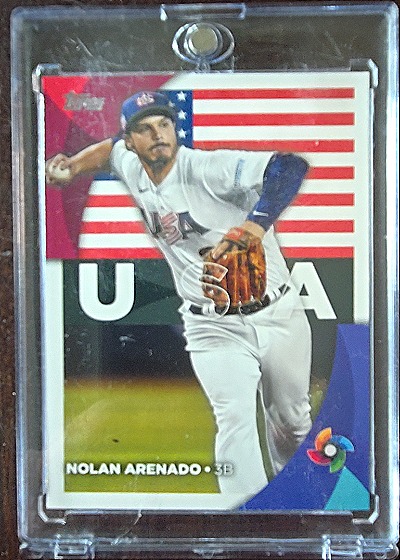 2023 Topps #WBC-4 Nolan Arenado — front