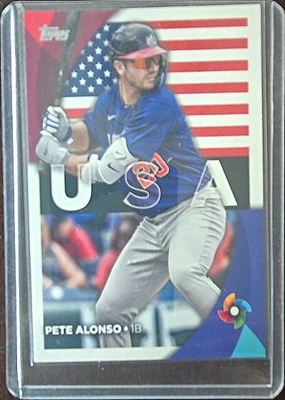 2023 Topps Series 2 #WBC-3 Pete Alonso World Baseball Classic Stars — front