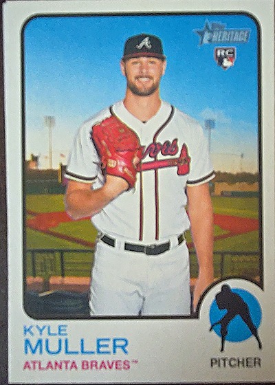 2022 Topps Heritage #280 Kyle Muller — front