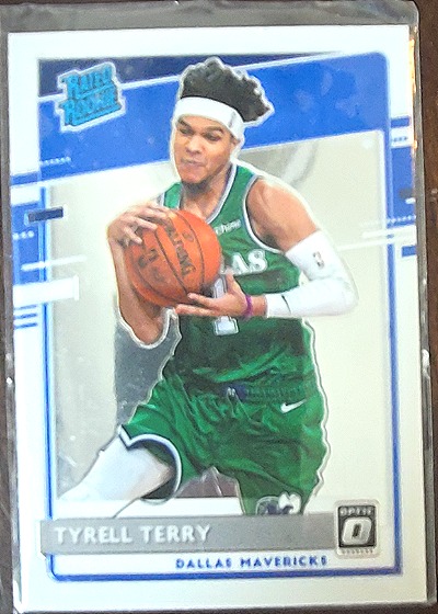 2020-21 Donruss Optic #181 Tyrell Terry — front
