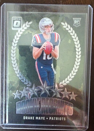 2024 Panini Donruss Optic #5 Drake Maye Rookie Recruits — front