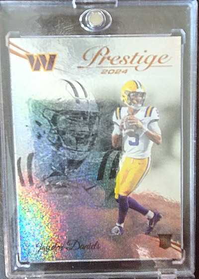2024 Panini Prestige #302 Jayden Daniels — front