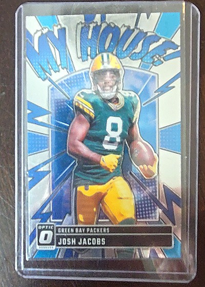 2024 Panini Donruss Optic #4 Josh Jacobs My House — front
