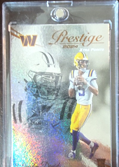 2024 Panini Prestige #302 Jayden Daniels — front