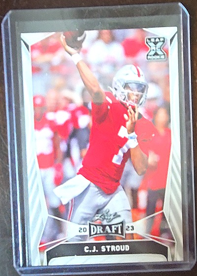 2023 Leaf Draft #43 C.J. Stroud — front
