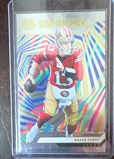 2024 Panini Illusions #2 Brock Purdy Game Magicians — front