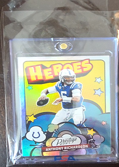 2024 Panini Prestige #14 Anthony Richardson Heroes — front
