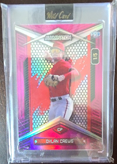 2024 Wild Card Alumination PRC #1/5 Dylan Crews — front