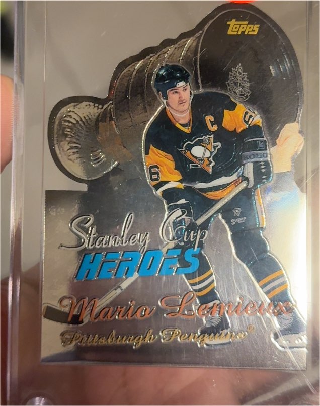 1999 Topps Stanley Cup Heroes #SC1 Mario Lemieux — front